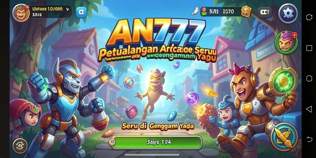 Tampilan gameplay seru AN777 menunjukkan tantangan menarik yang dihadapi pemain.