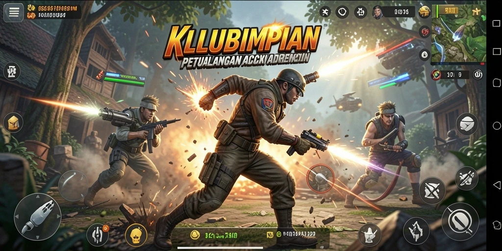 Gameplay intens yang mengejutkan dan menarik di KLUBIMPIAN.