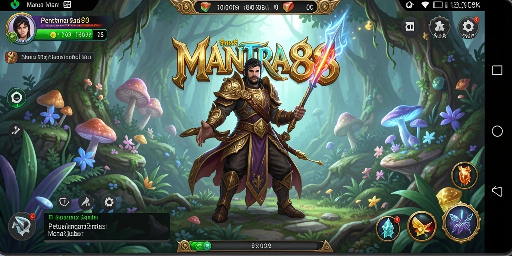 Gameplay seru MANTRA88 yang penuh petualangan RPG.