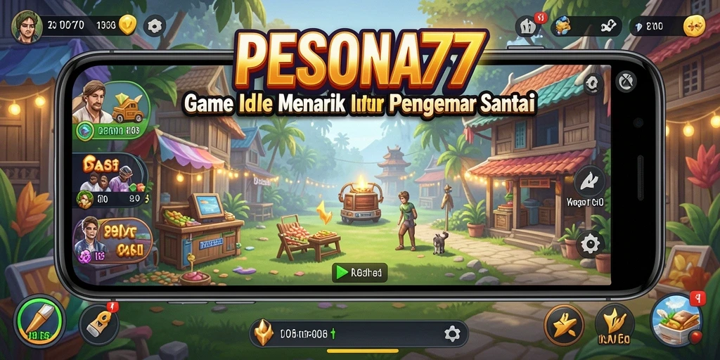 Tampilan menarik dari gameplay PESONA77 yang penuh strategi Idle.