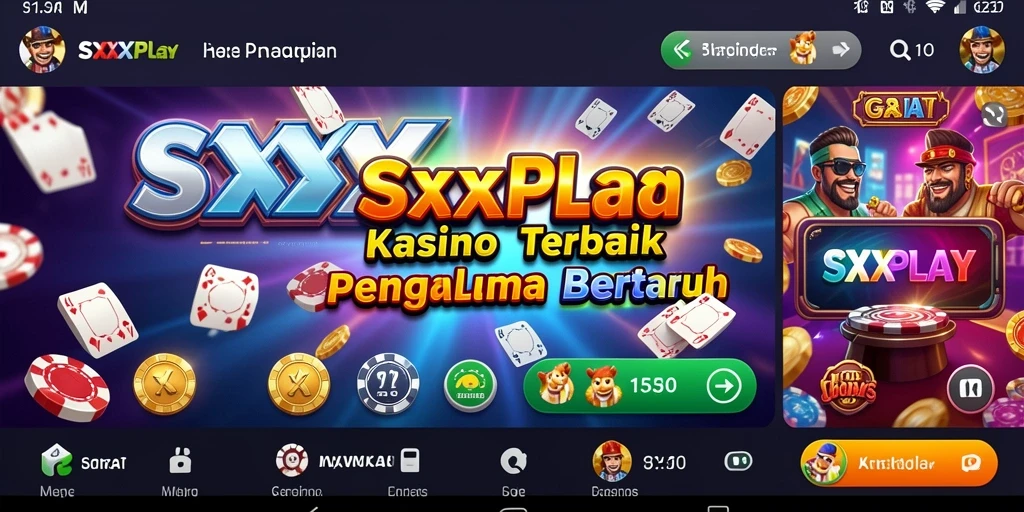 Screenshot SXXPLAY menampilkan gameplay yang seru dan desain yang menarik.